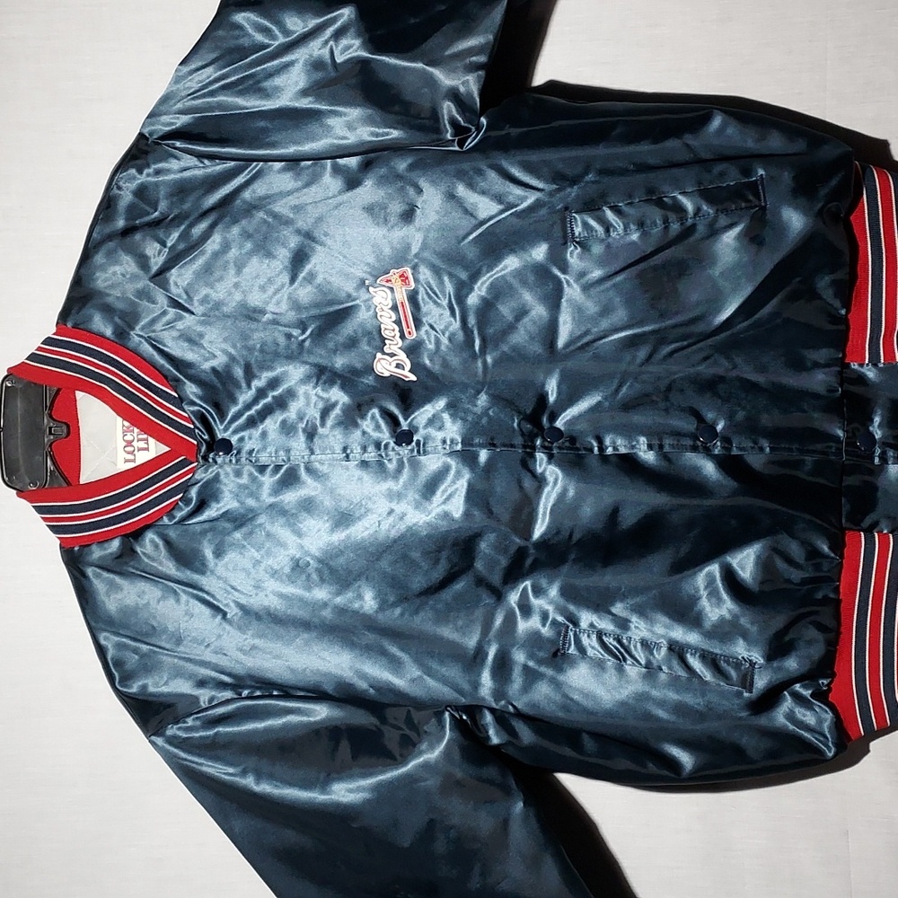 Vintage 1992 Atlanta Braves Locker‎ Line men's jacket size XL
